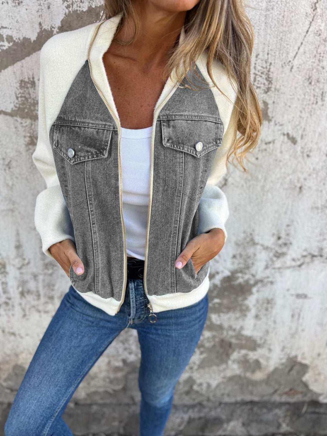 Viviane | Classic Denim Jacket