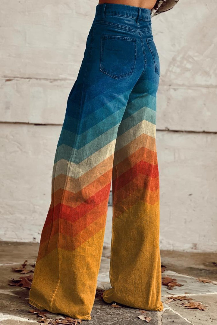 Clarisse | Boho Rhythm Wide-Leg Pants