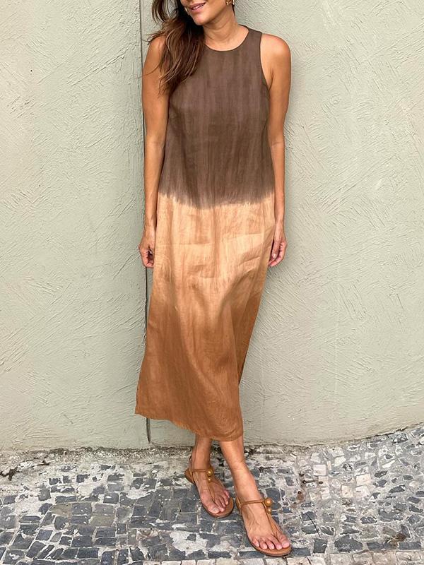Lake | Casual Gradient Dress