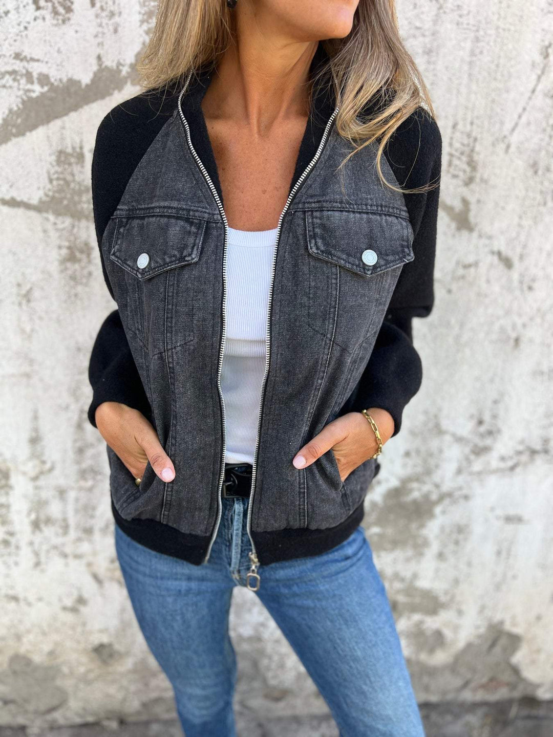 Viviane | Classic Denim Jacket