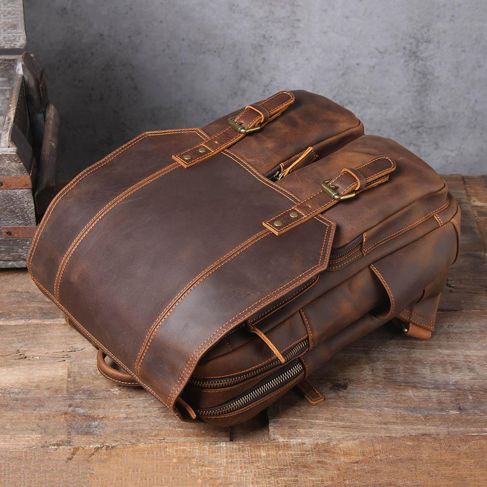 Jonathan | Vintage Buckle Backpack