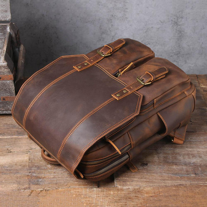 Jonathan | Vintage Buckle Backpack