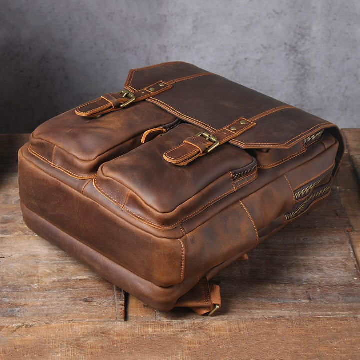 Jonathan | Vintage Buckle Backpack