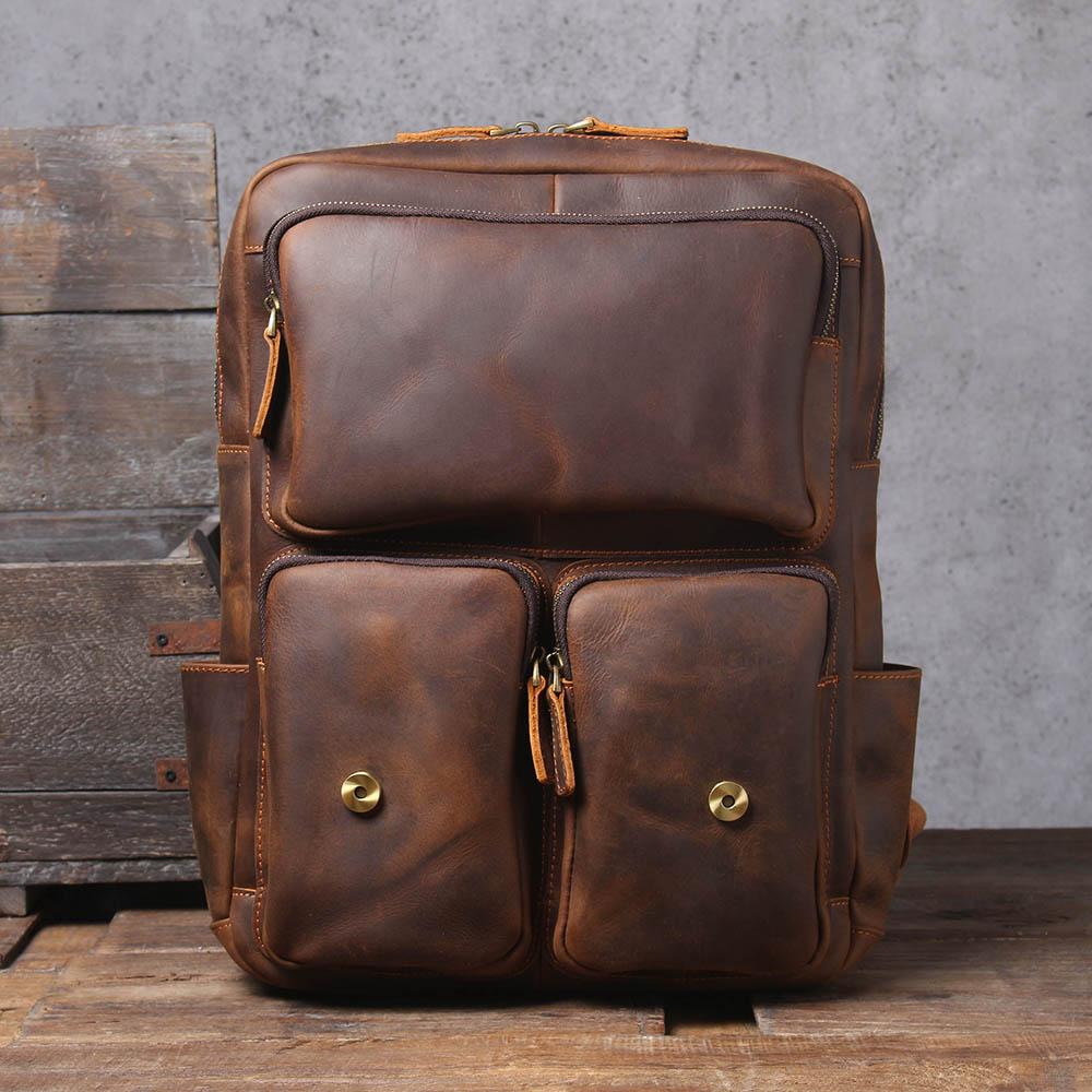 Jonathan | Vintage Buckle Backpack
