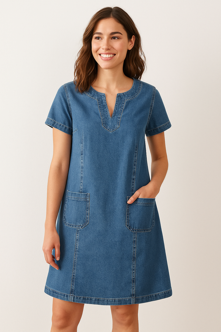 Sofia | Effortless Denim Dress