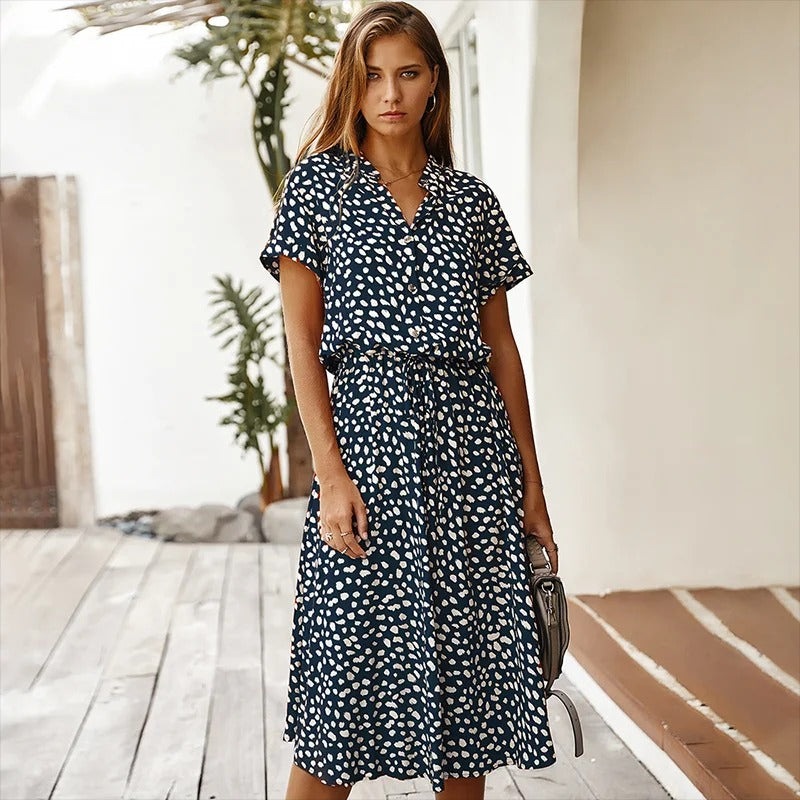 Molly | Printed Summer Dress