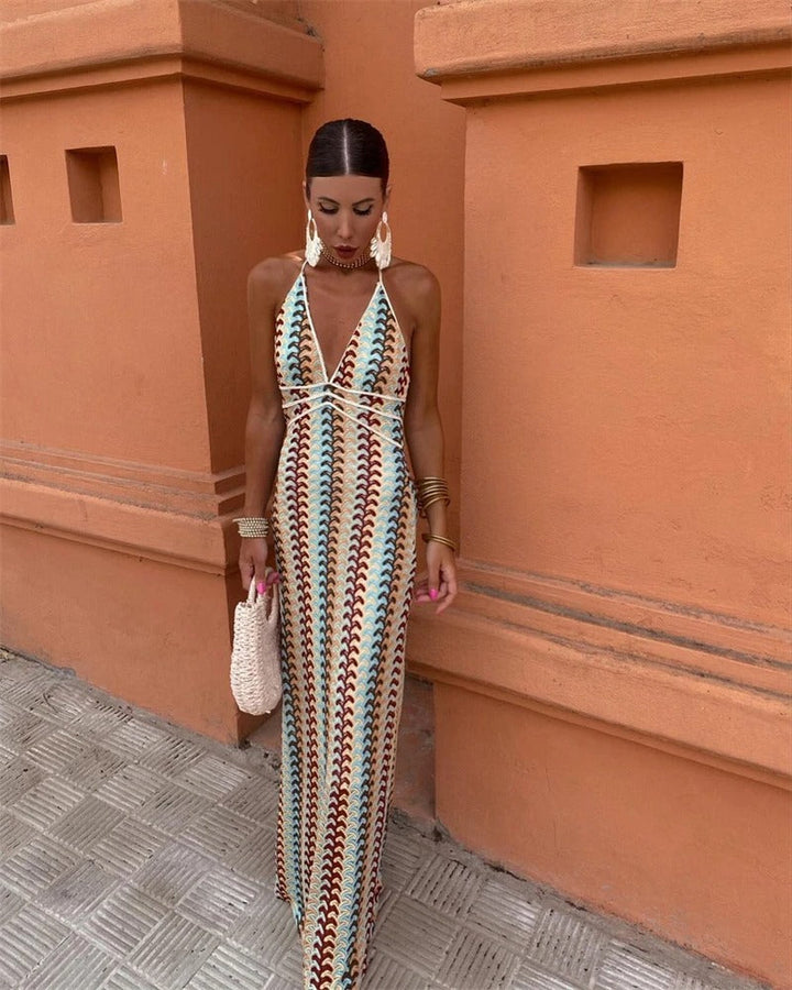 Valentina | Chic V-Neck Dress