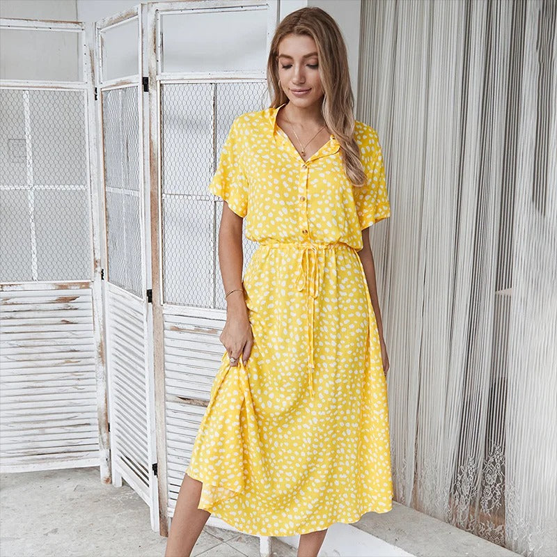 Molly | Printed Summer Dress