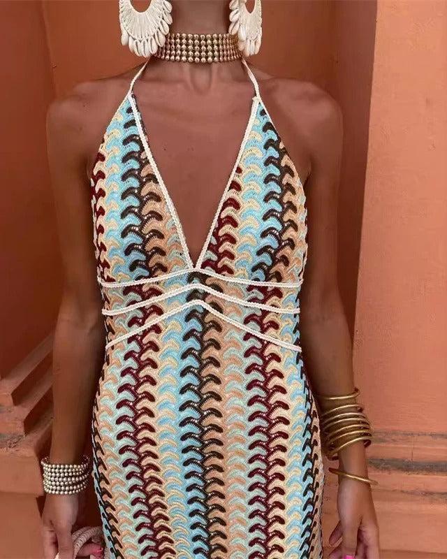 Valentina | Chic V-Neck Dress
