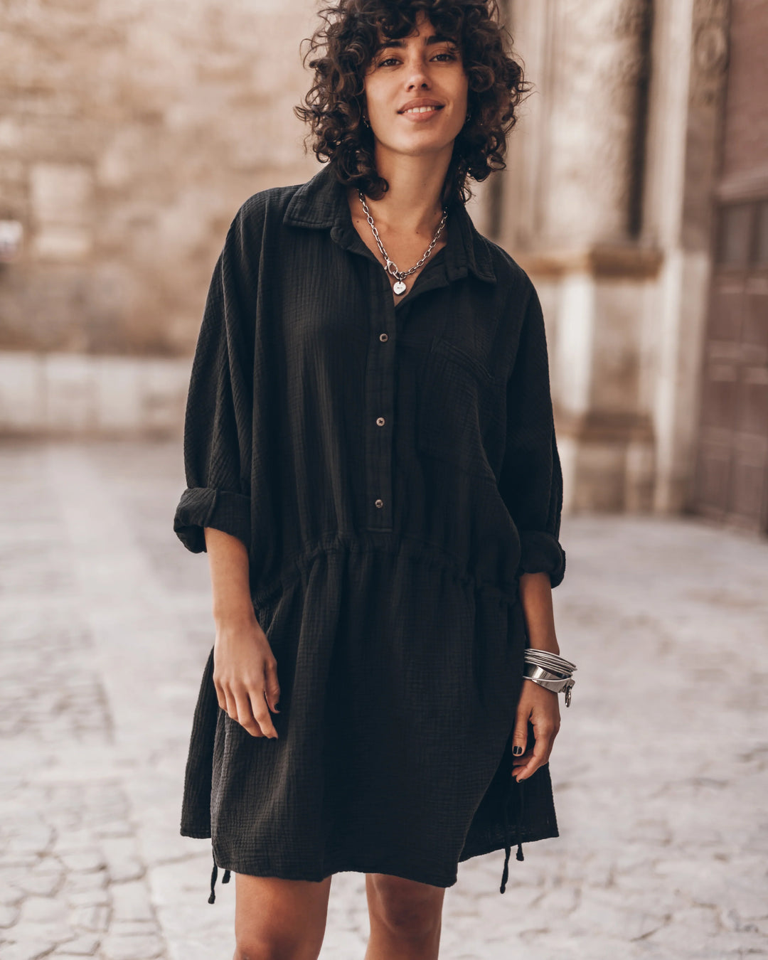 Cyia | Classic Shirt Dress