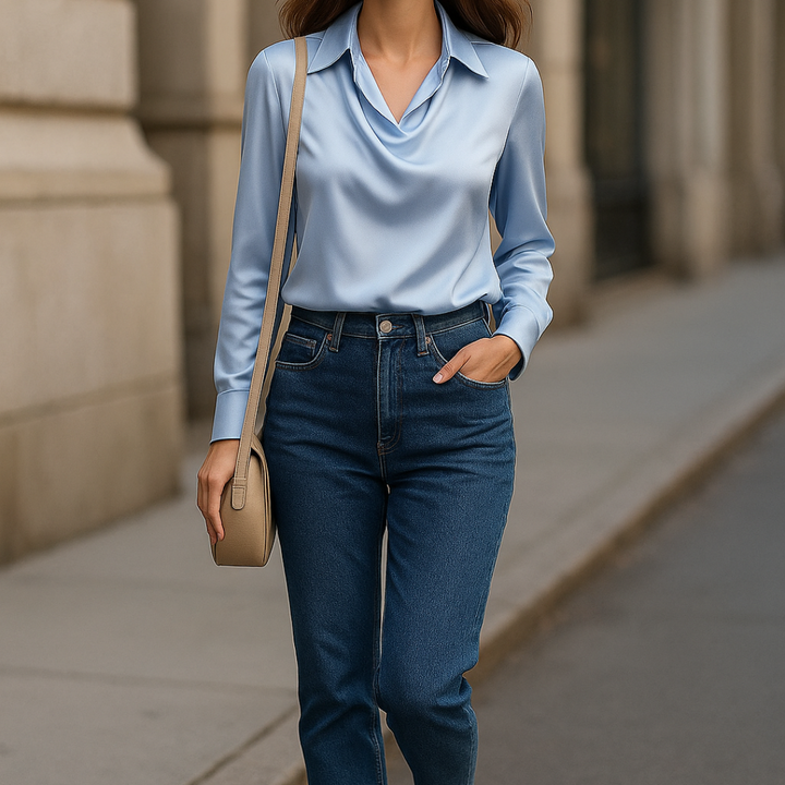 Rebecca | Cowl Neck Blouse