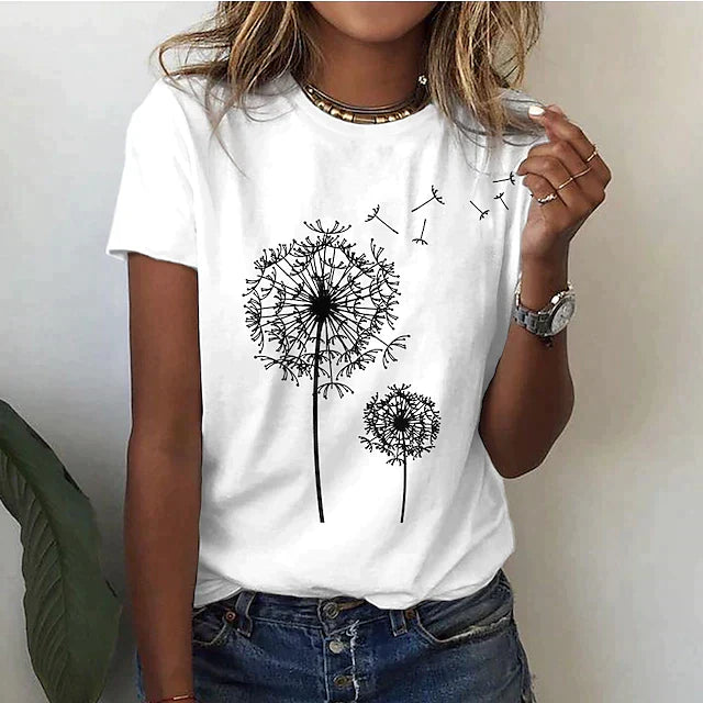 Loren | Graphic Print Tee