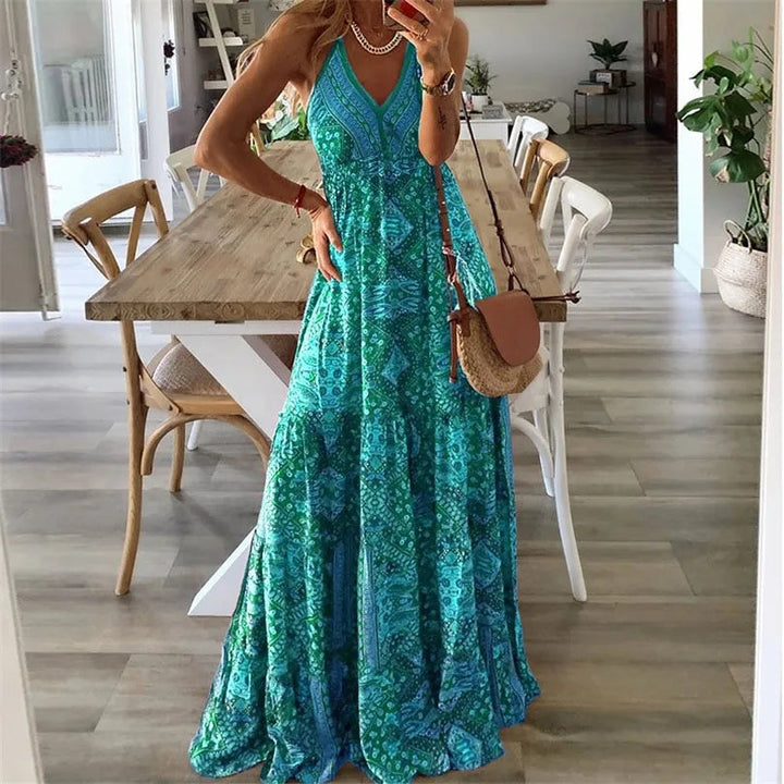 Julia | Boho Sleeveless Dress