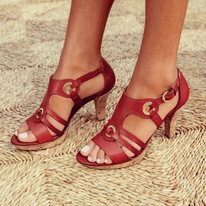 Annika | Comfortable Heeled Sandals