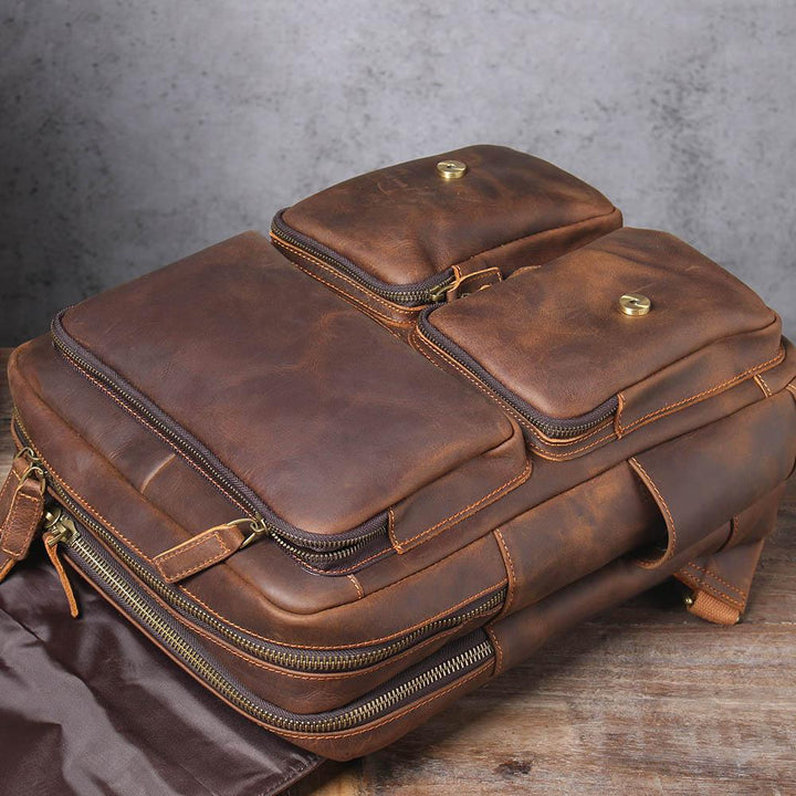 Jonathan | Vintage Buckle Backpack