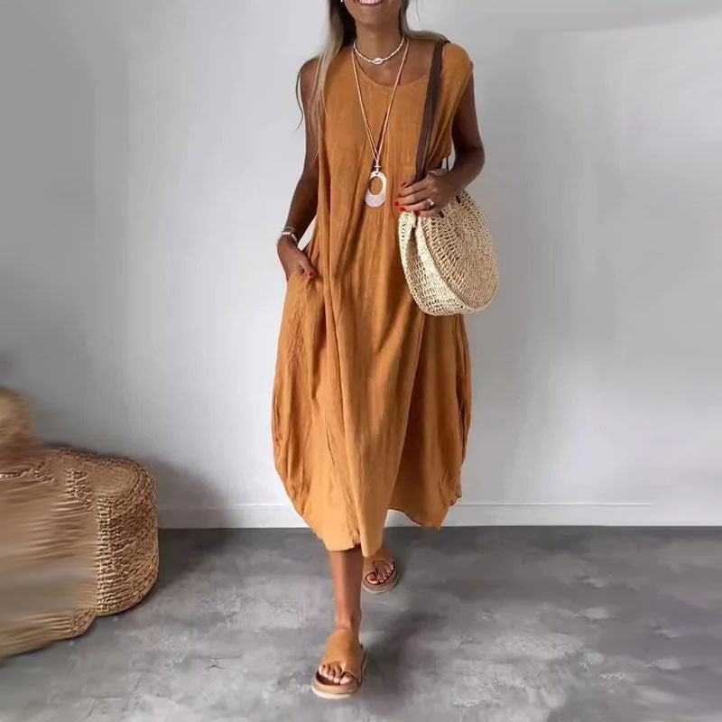 Melinda | Relaxed Sleeveless Dress