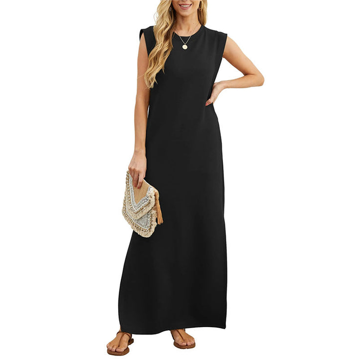 Kinsley | Sleeveless Casual Maxi Dress