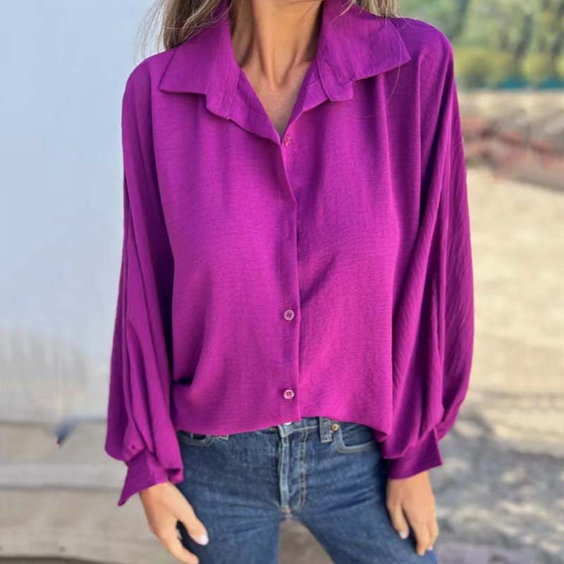 Véronique | Loose Fit Long Sleeve Blouse