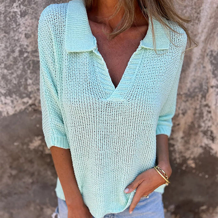 Fiona | Bohemian Knit Top