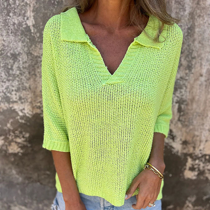 Fiona | Bohemian Knit Top