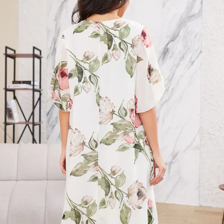 Claire | Layered Floral Dress