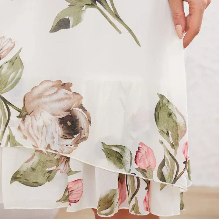 Claire | Layered Floral Dress