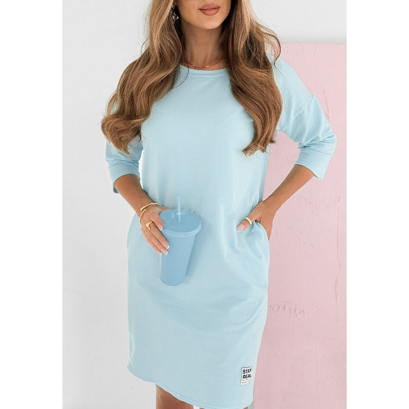 Lyka | Everyday 3/4 Sleeve Dress with Pockets