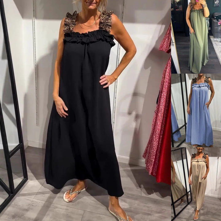 Maybel | Casual Sleeveless Maxi Dress with Pockets