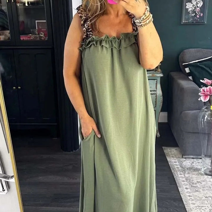 Maybel | Casual Sleeveless Maxi Dress with Pockets