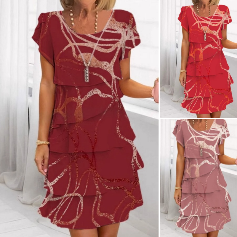 Gilla | Elegant Ruffled Dress