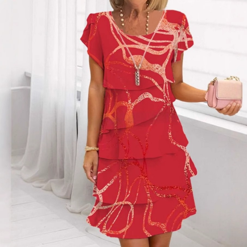 Gilla | Elegant Ruffled Dress