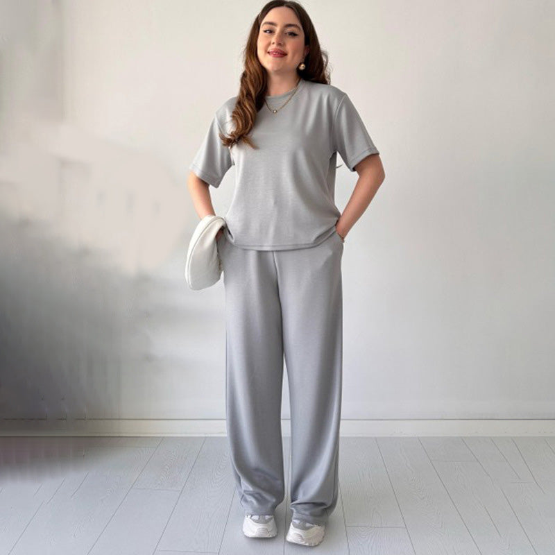 Nyla | Casual Top and Drawstring Pants Set