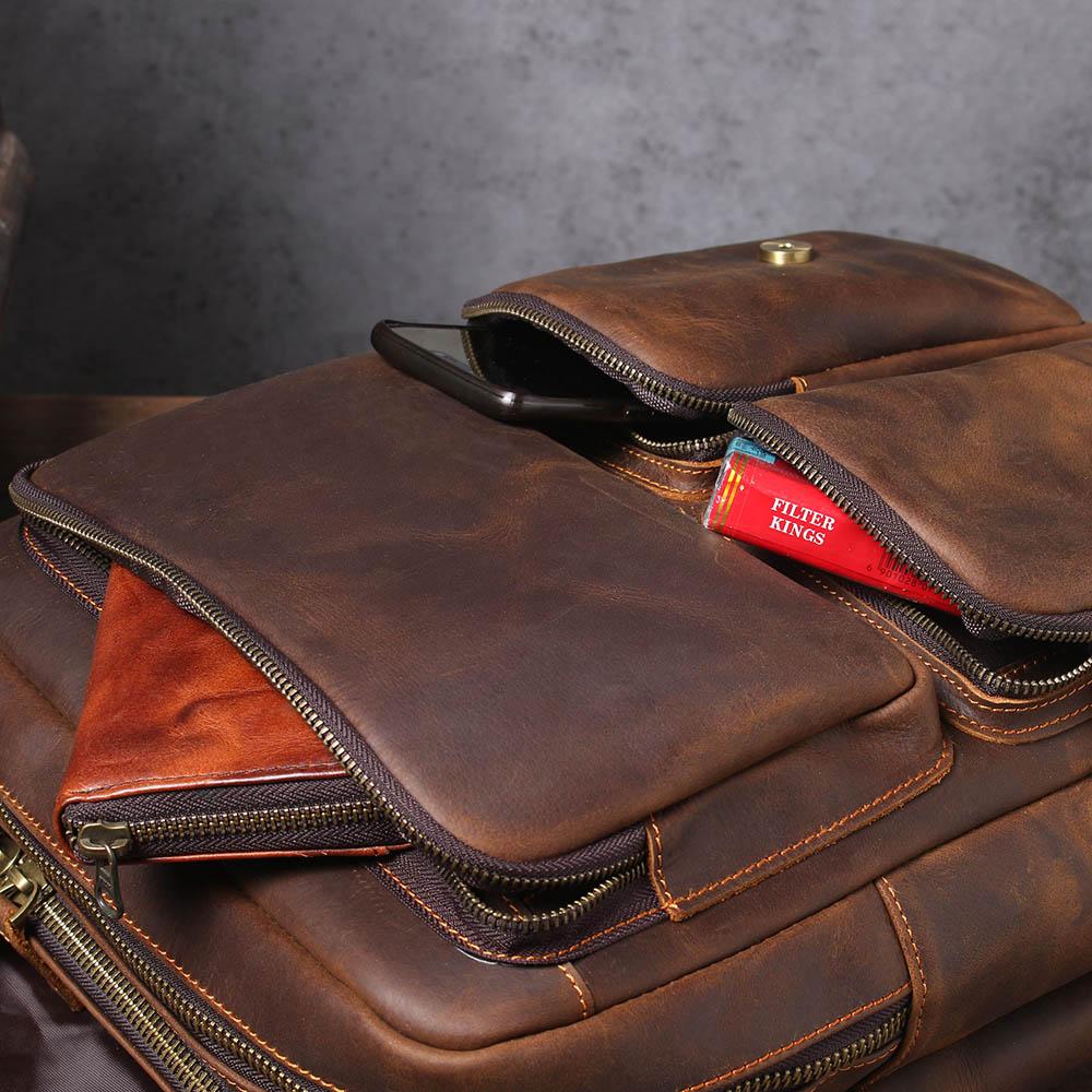 Jonathan | Vintage Buckle Backpack