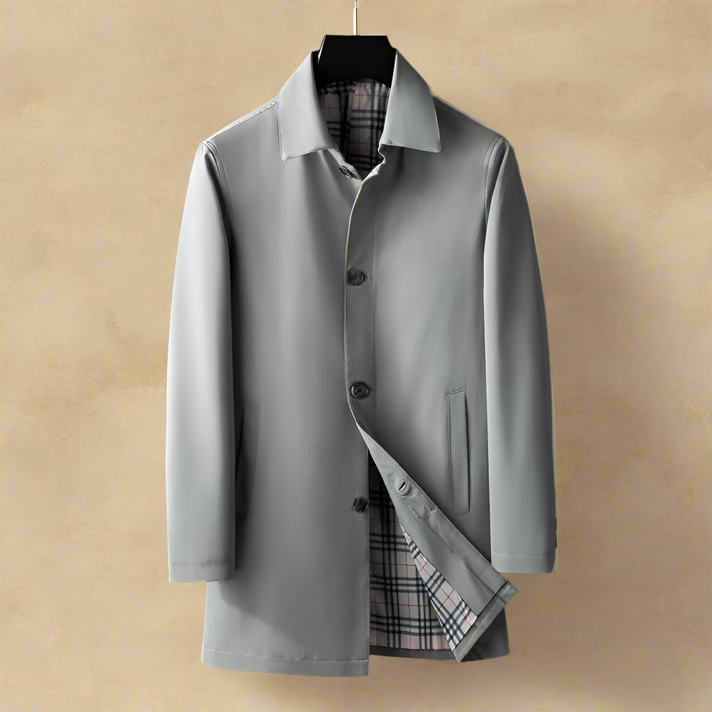 Xander | Turn Down Collar Coat