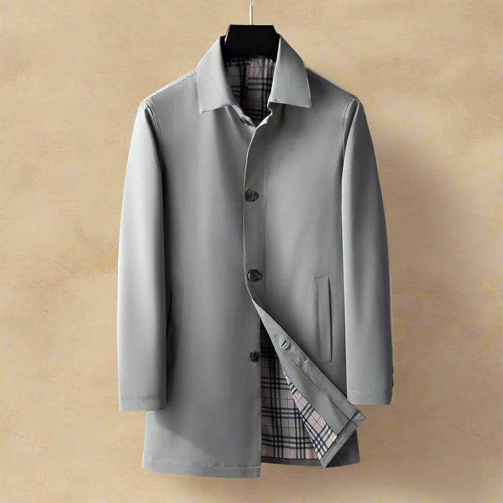 Xander | Turn Down Collar Coat