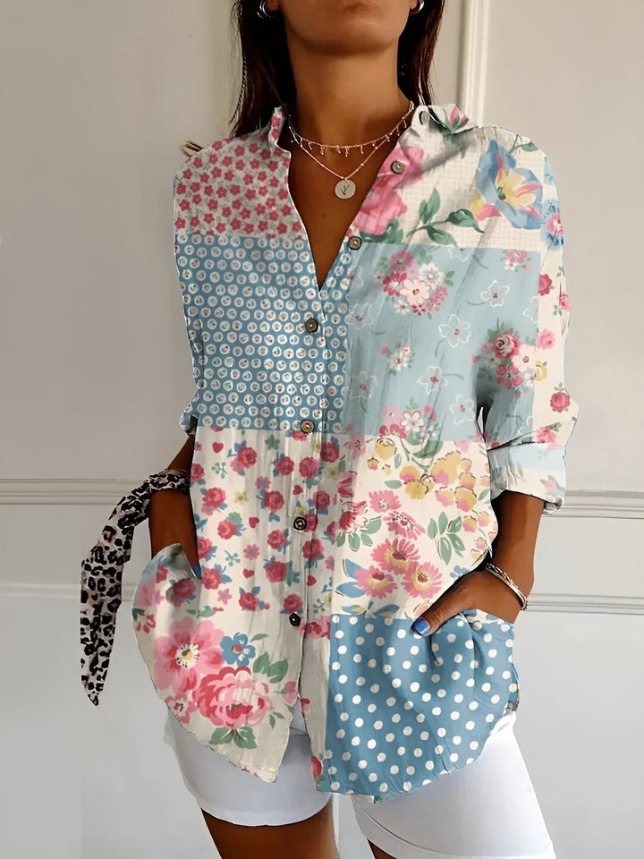 Rona |  Casual Printed Blouse