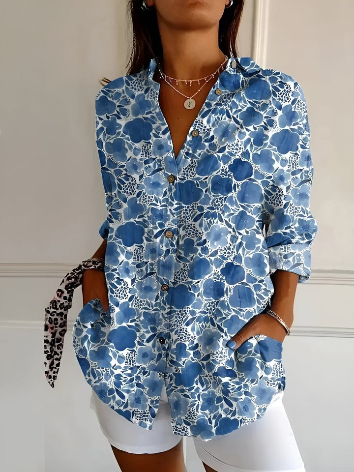 Rona |  Casual Printed Blouse