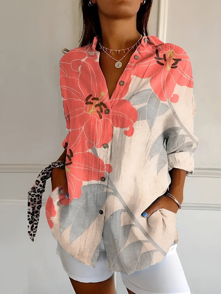 Rona |  Casual Printed Blouse