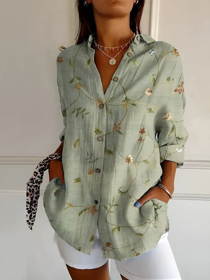 Rona |  Casual Printed Blouse