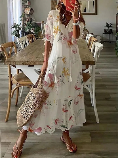Dana | Boho Tummy Coverage Dress