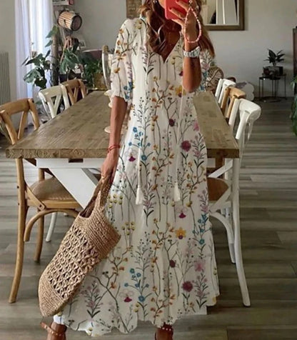Dana | Boho Tummy Coverage Dress
