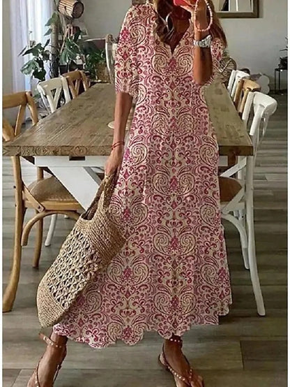 Dana | Boho Tummy Coverage Dress