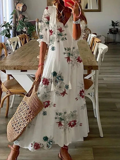 Dana | Boho Tummy Coverage Dress