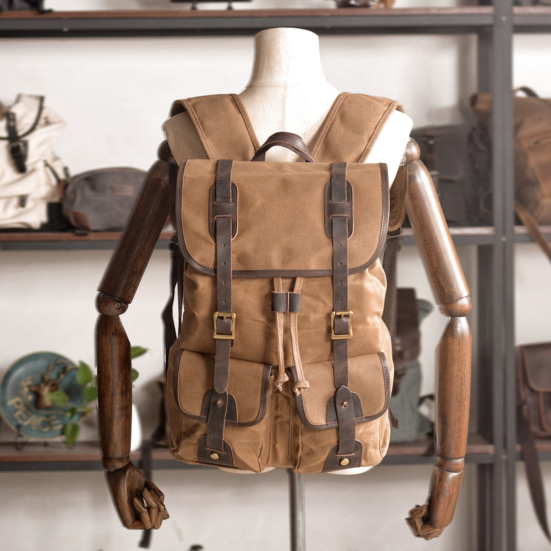 Kenny | Canvas Travel Backpack