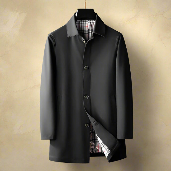 Xander | Turn Down Collar Coat